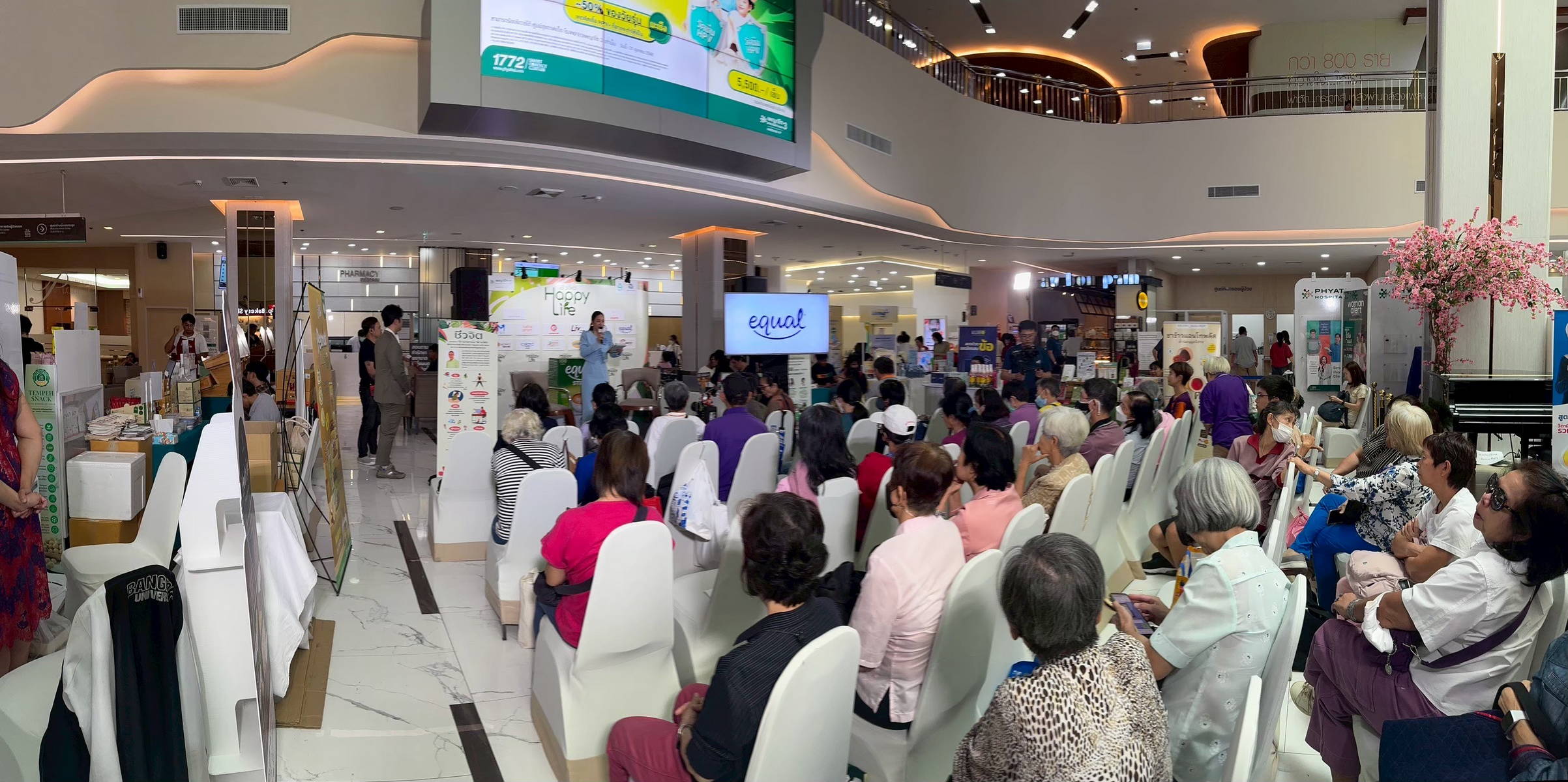 Booth Equal Roadshow @ Hospitals